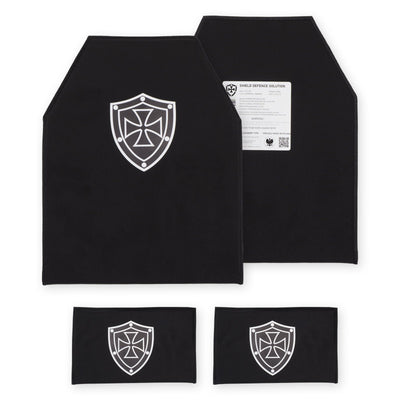 Ensemble d'Inserts Balistiques Souples 28 × 36 cm – Panneaux Avant, Arrière & Latéraux