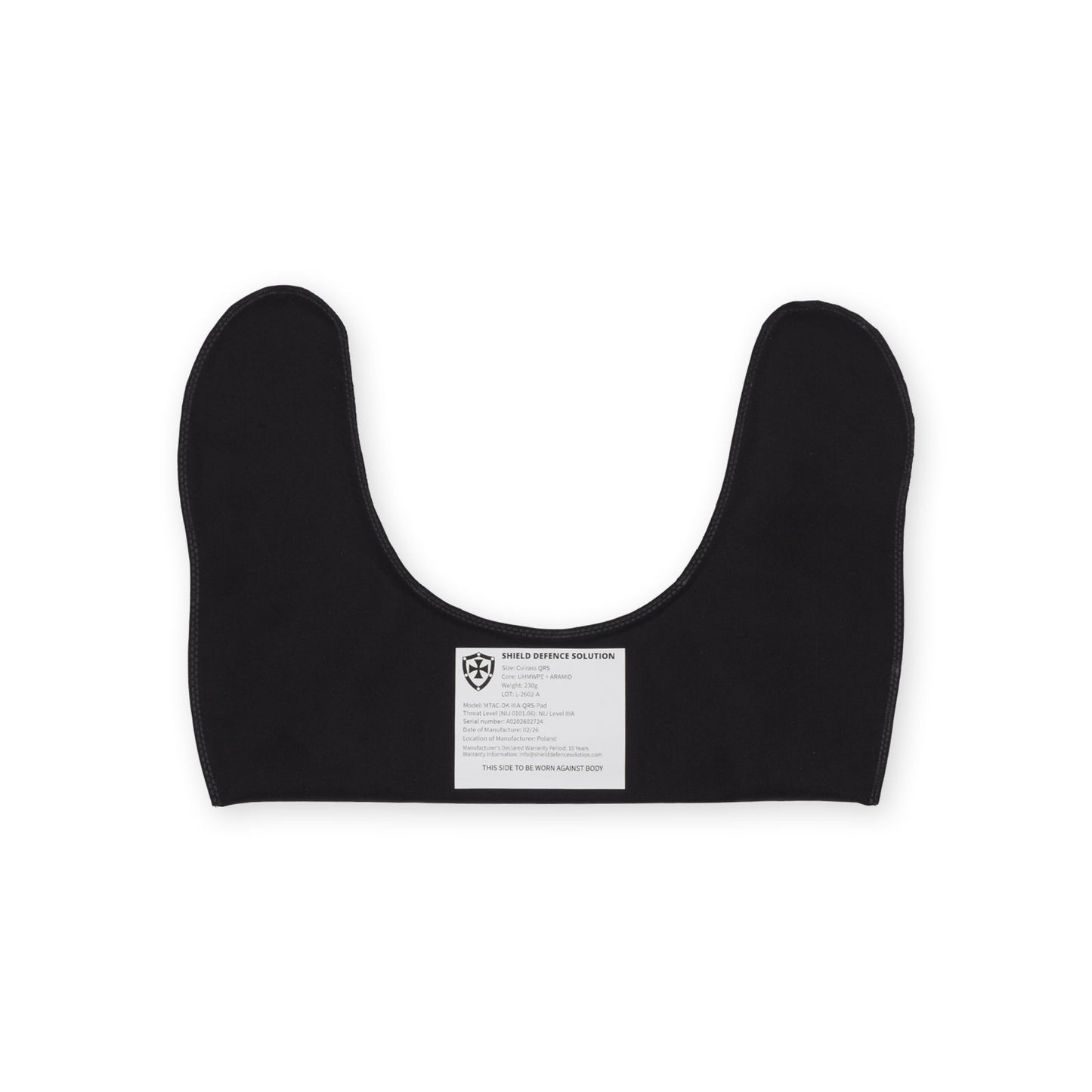 Insert Balistique Souple pour Amortisseur d'Épaule M-Tac Cuirass