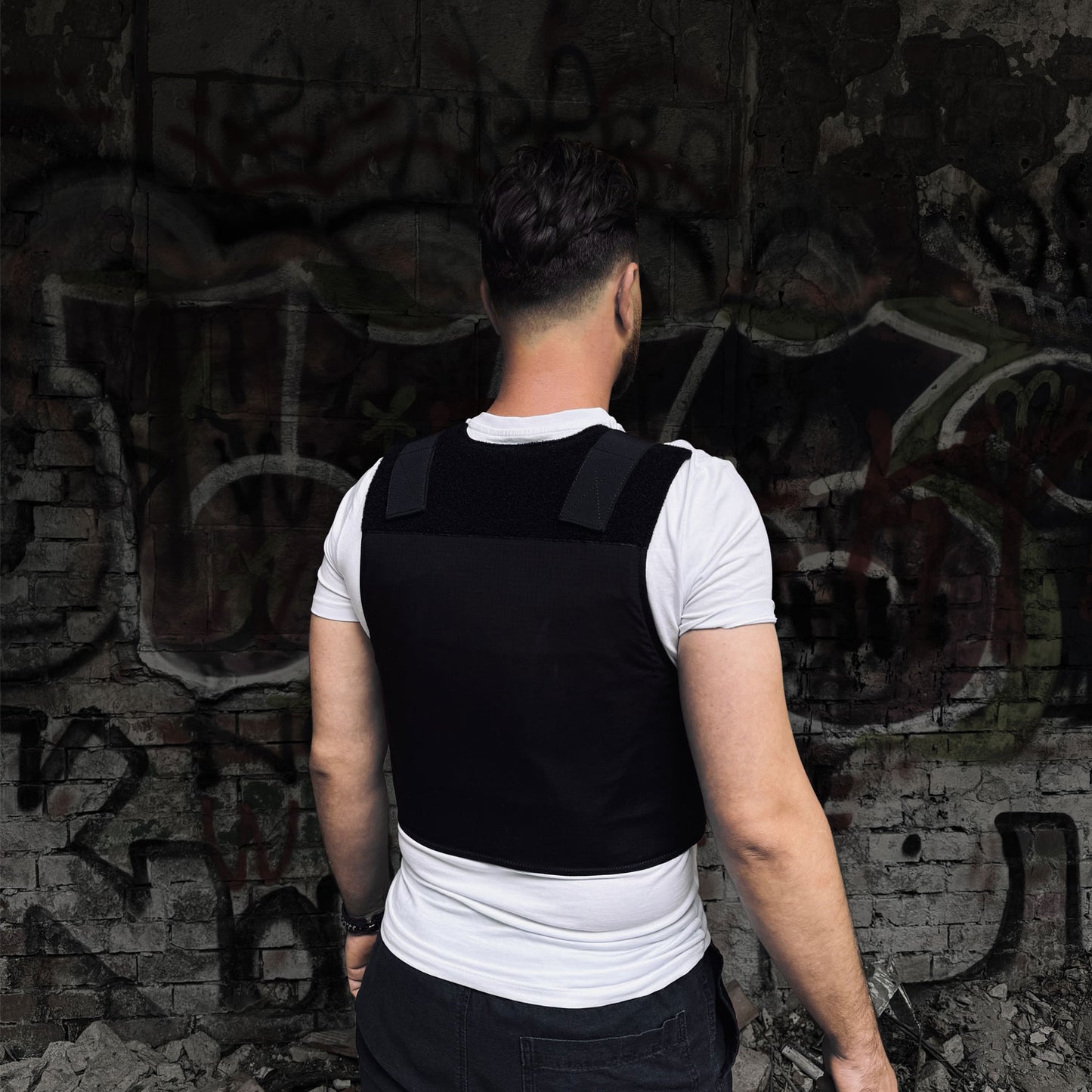 Gilet pare-balles dissimulé – Noir
