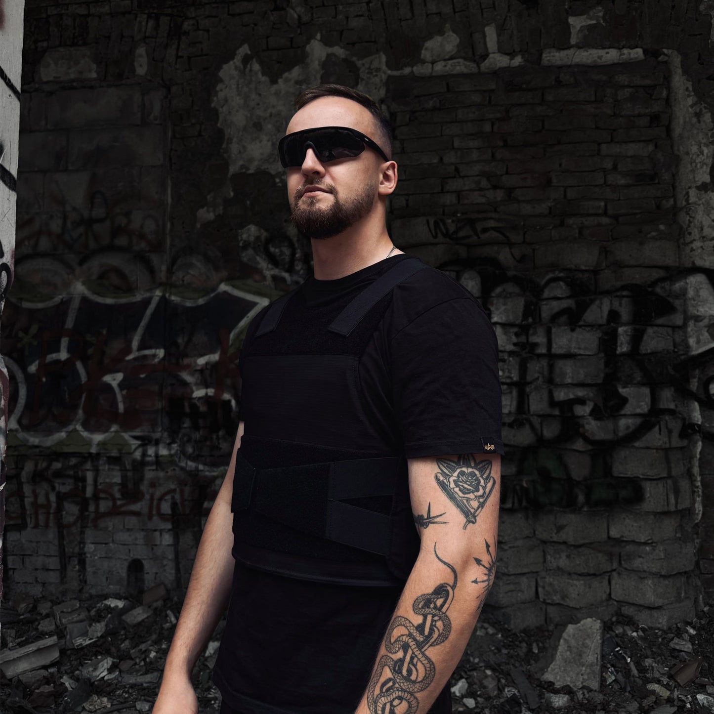 Gilet pare-balles dissimulé – Noir