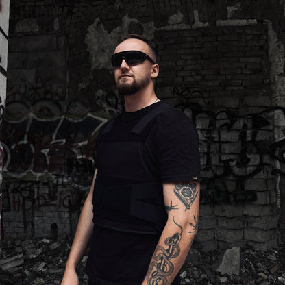 Gilet pare-balles dissimulé – Noir